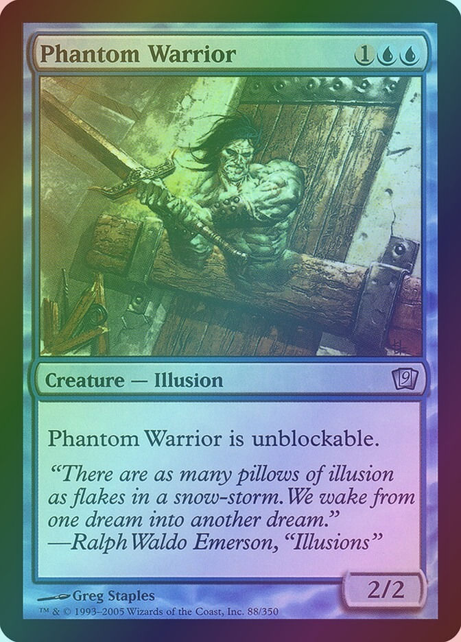 Phantom Warrior (9ED) (88★) / Foil