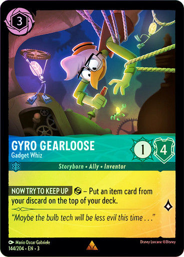 Gyro Gearloose - Gadget Whiz (LOR_ITI) / Foil