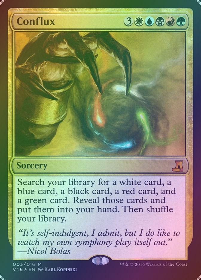 Conflux (V16) (3) / Foil