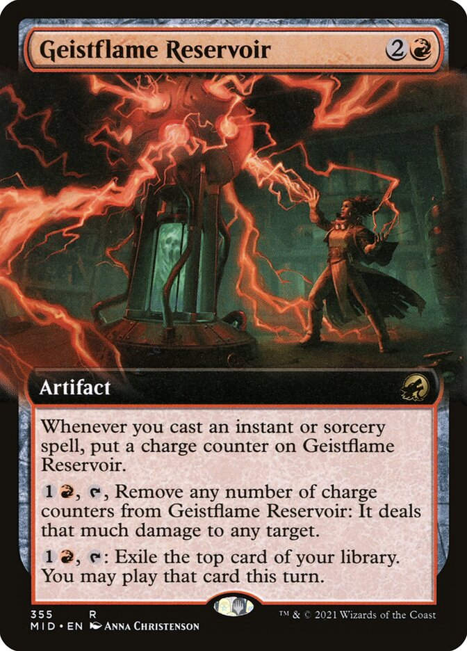 Geistflame Reservoir (MID) (355) / Extended Art