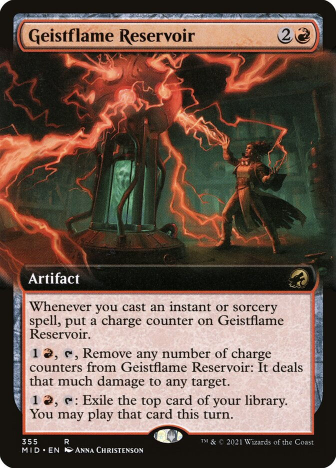 Geistflame Reservoir (MID) (355) / Extended Art