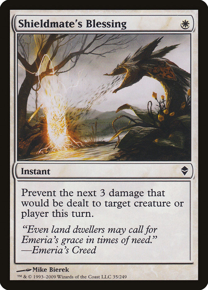 Shieldmate's Blessing (zen)