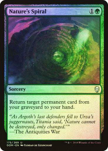 Nature's Spiral (DOM) (175) / Foil