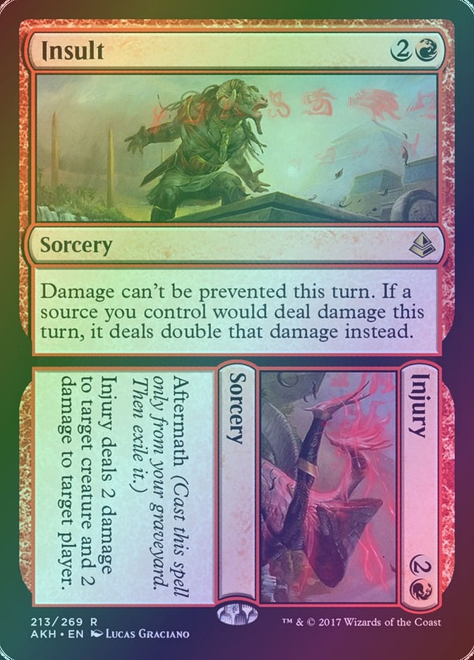Insult // Injury (AKH) (213) / Foil