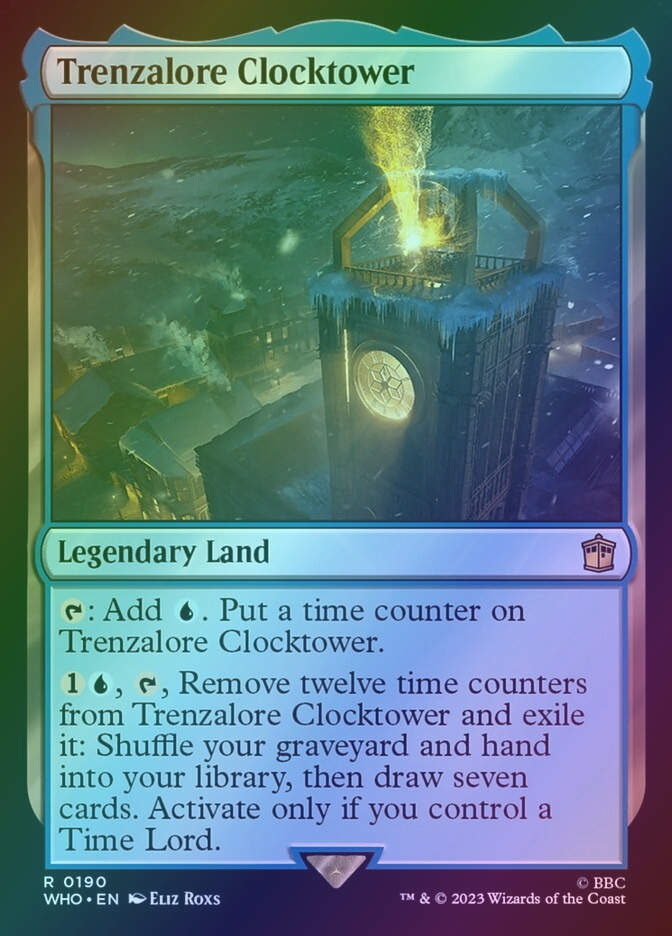 Trenzalore Clocktower (WHO) (190) / Foil