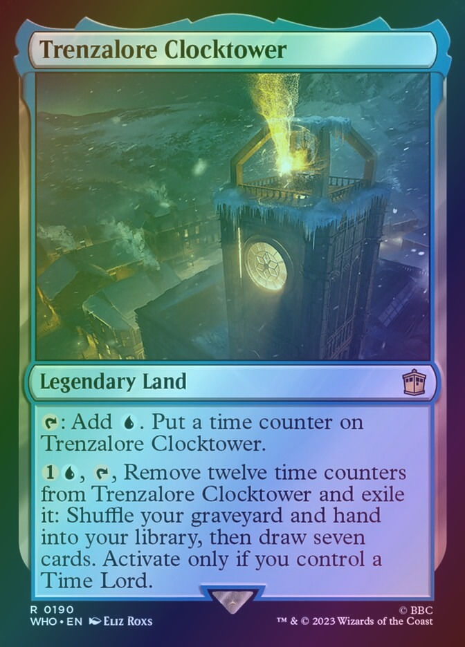 Trenzalore Clocktower (WHO) (190) / Foil