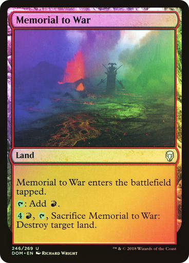 Memorial to War (DOM) (246) / Foil
