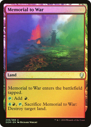 Memorial to War (DOM) (246) / Foil