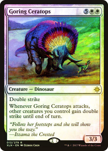 Goring Ceratops (XLN) (13) / Foil