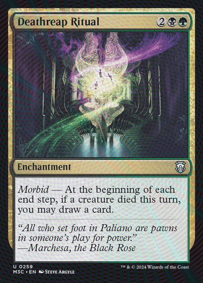 Deathreap Ritual (M3C) (259) / Ripple Foil