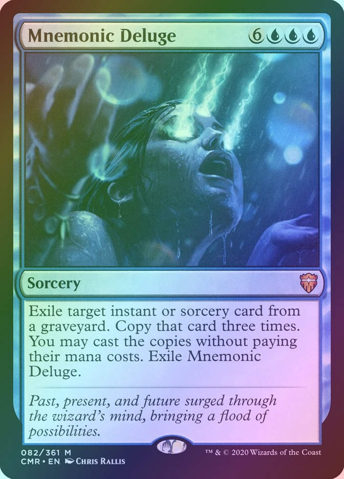 Mnemonic Deluge (CMR) (82) / Foil
