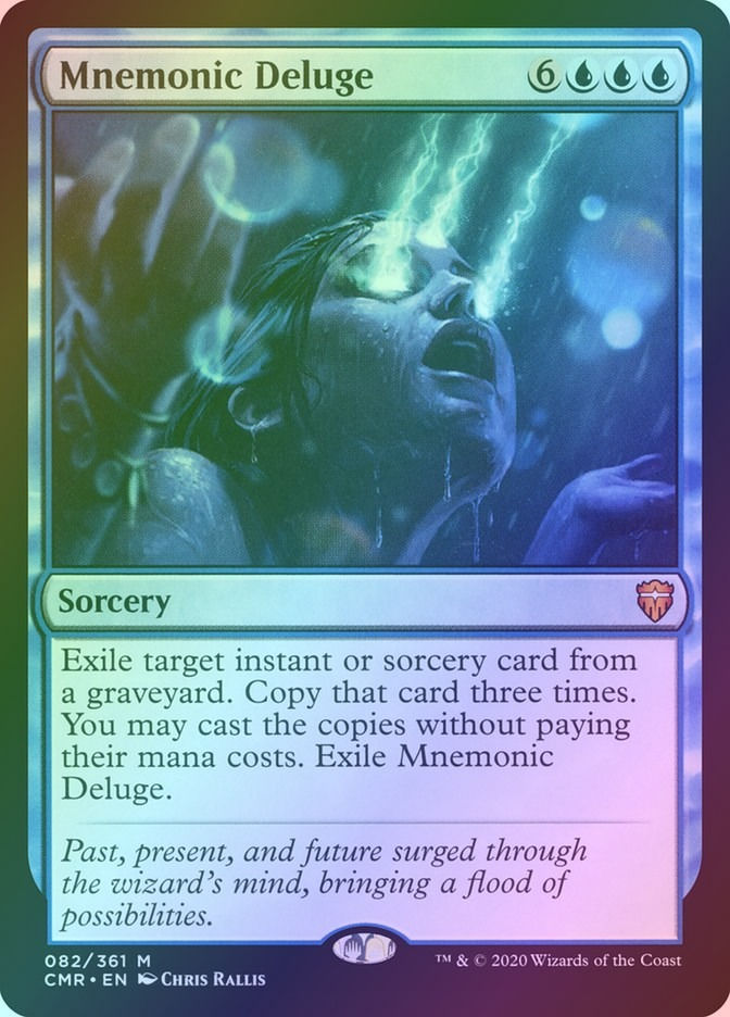 Mnemonic Deluge (CMR) (82) / Foil