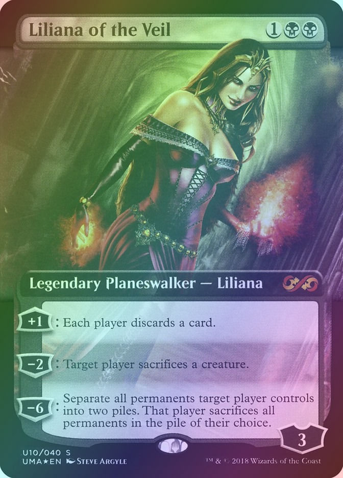 Liliana of the Veil (PUMA) (U10) / Extended Art / Foil