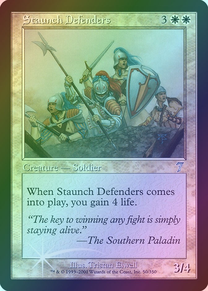 Staunch Defenders (7ED) (50★) / Foil