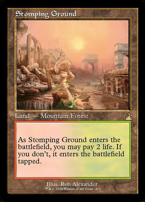 Stomping Ground (rvr) (413) / Retro