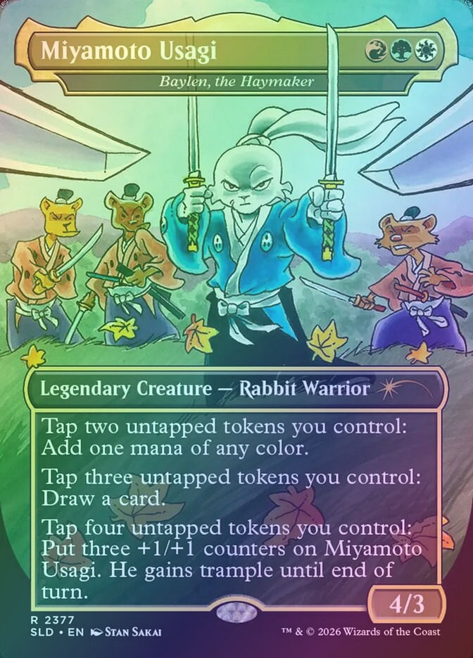 Baylen, the Haymaker (SLD) (2377) / Borderless / Foil