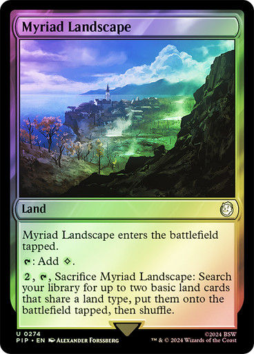 Myriad Landscape (pip) (274) / Foil