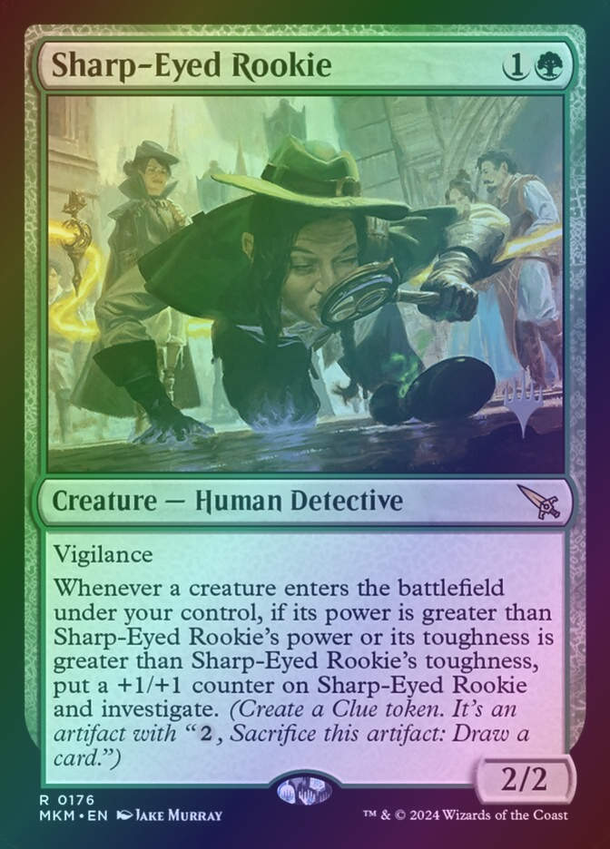 Sharp-Eyed Rookie (PMKM) (176p) / Foil