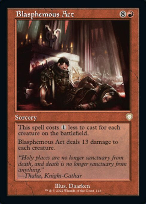 Blasphemous Act (BRC)