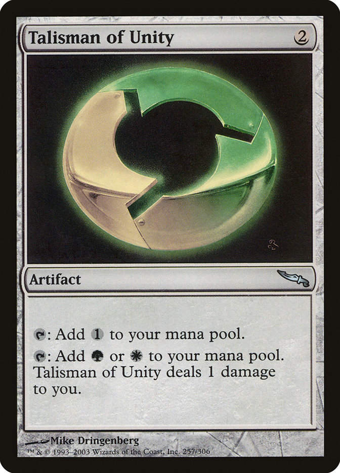 Talisman of Unity (MRD) (257)