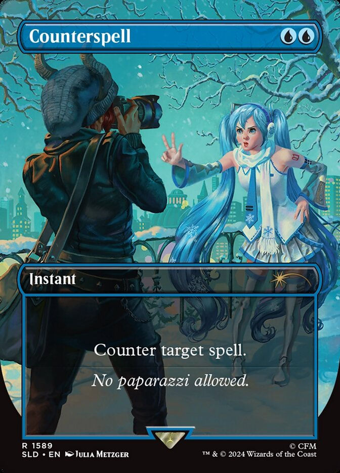 Counterspell (SLD) (1589) / Borderless