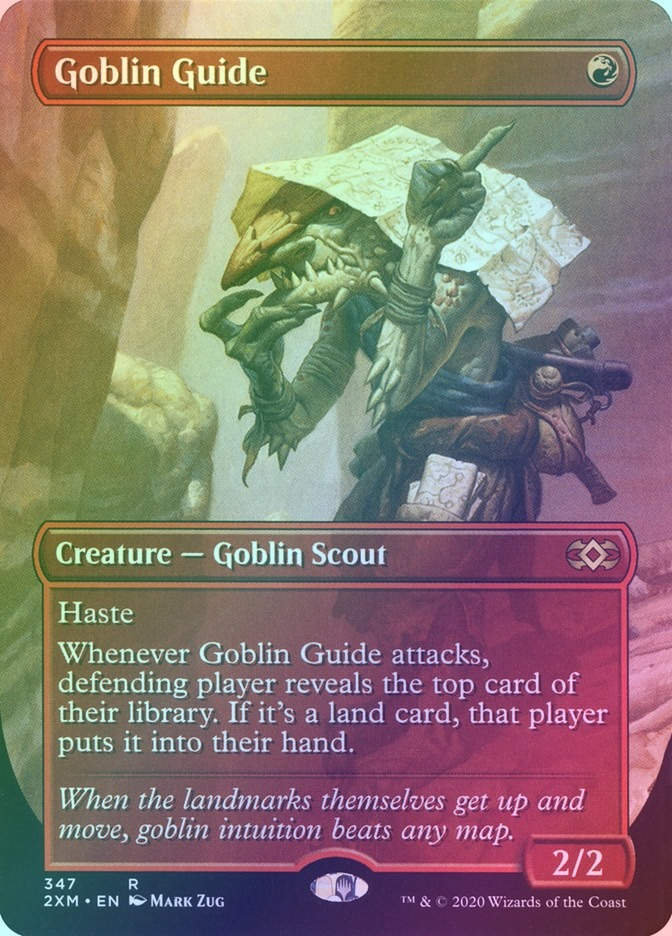 Goblin Guide (2XM) (347) / Borderless / Foil