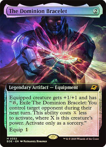 The Dominion Bracelet (EOE) (352) / Extended Art / Foil