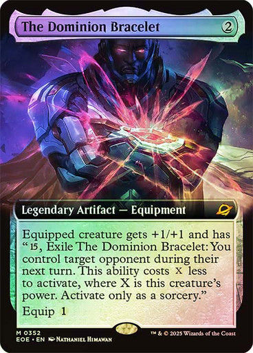 The Dominion Bracelet (EOE) (352) / Extended Art / Foil