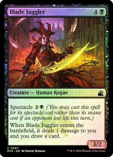 Blade Juggler (rvr) (67) / Foil