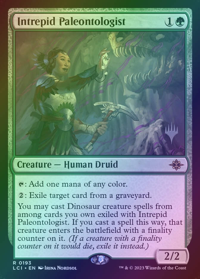 Intrepid Paleontologist (PLCI) (193p) / Foil