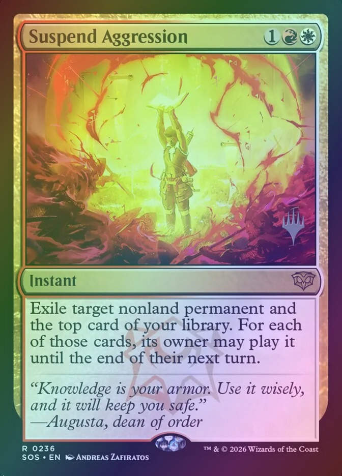 Suspend Aggression (PSOS) (236p) / Foil