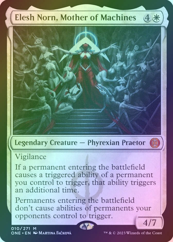 Elesh Norn, Mother of Machines (ONE) (10) / Foil