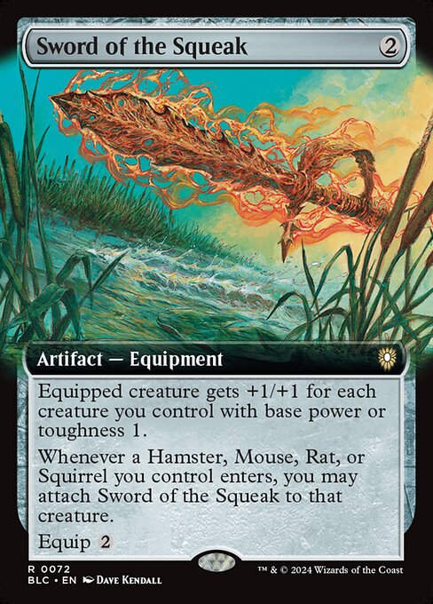 Sword of the Squeak (blc) (72) / Extended Art