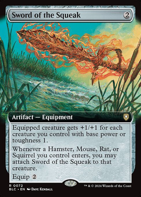 Sword of the Squeak (blc) (72) / Extended Art