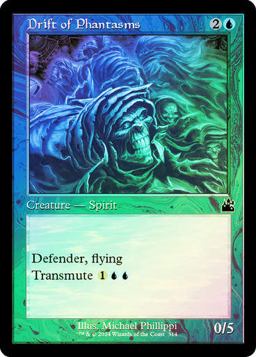 Drift of Phantasms (rvr) (314) / Retro / Foil
