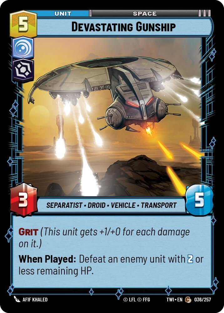 Devastating Gunship (TWI) (036/257)
