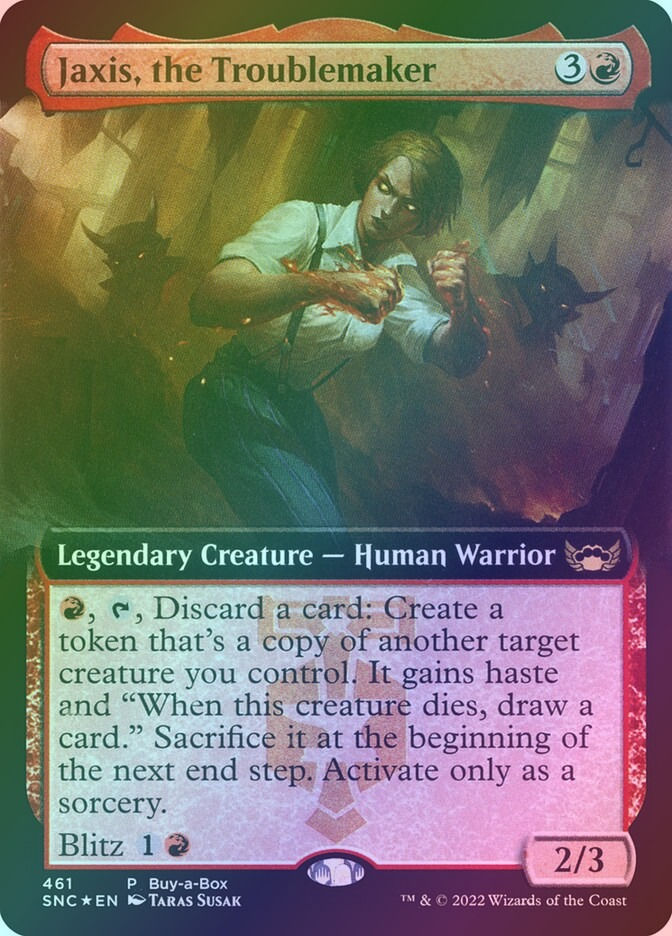 Jaxis, the Troublemaker (SNC) (461) / Extended Art / Foil