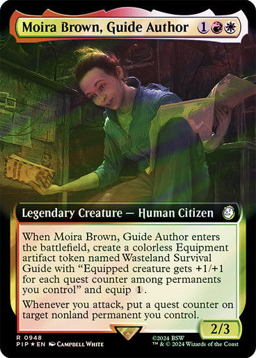 Moira Brown, Guide Author (pip) (948) / Extended Surge Foil