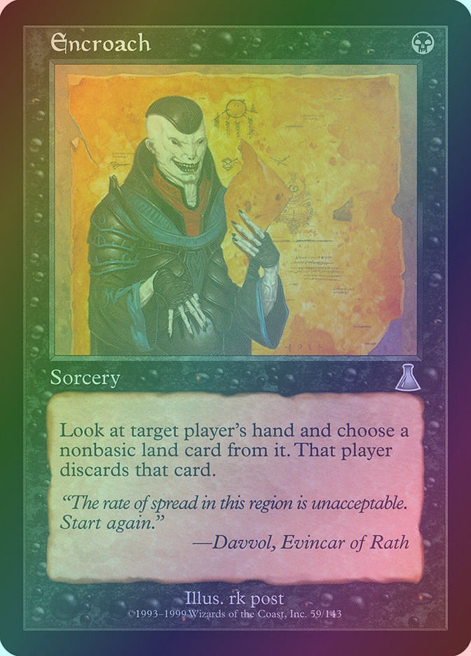 Encroach (UDS) (59) / Foil