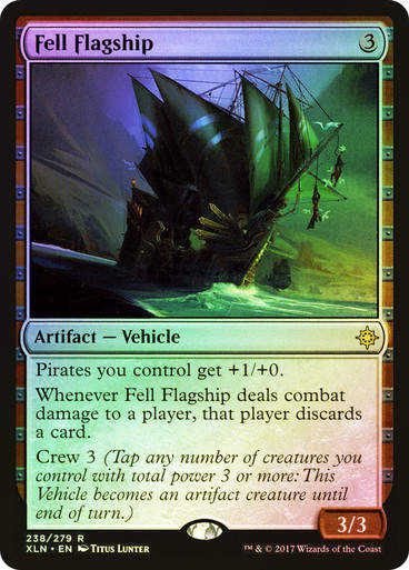 Fell Flagship (XLN) (238) / Foil