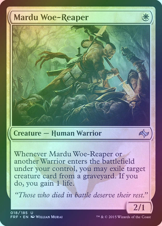 Mardu Woe-Reaper (FRF) (18) / Foil
