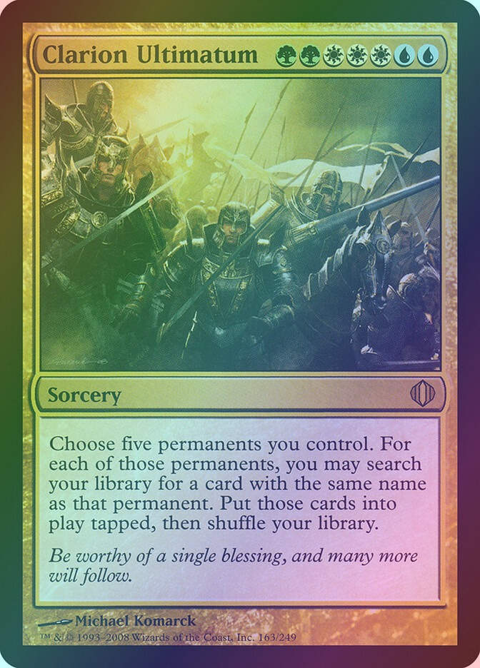 Clarion Ultimatum (ALA) (163) / Foil