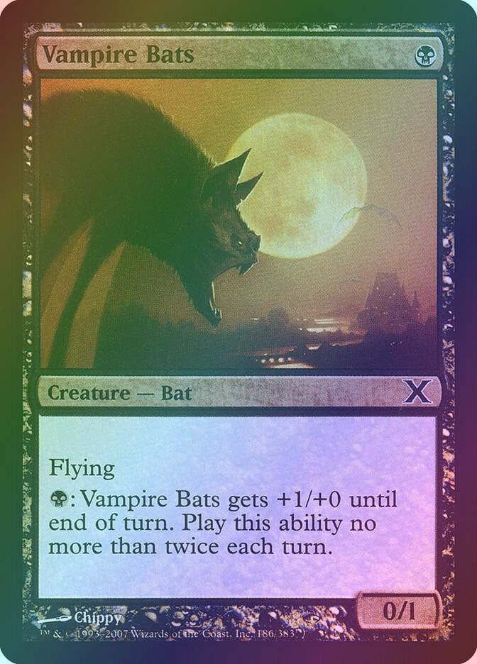 Vampire Bats (10E) (186★) / Foil