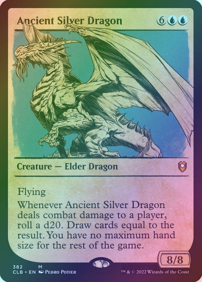 Ancient Silver Dragon (CLB) (382) / Showcase / Foil