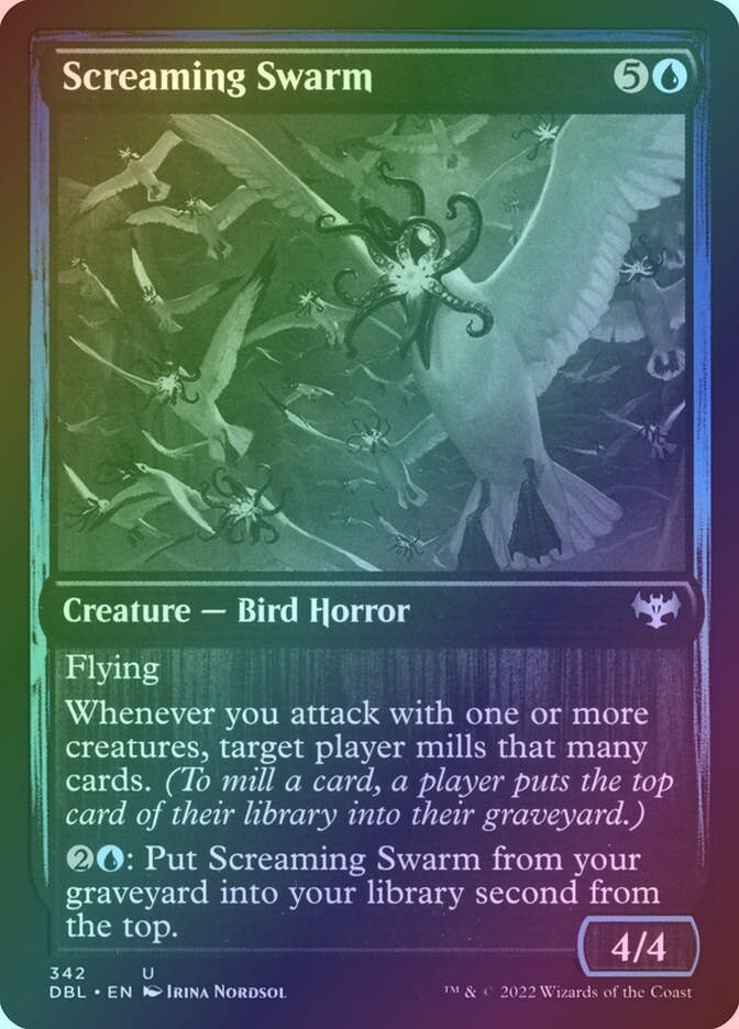 Screaming Swarm (DBL) (342) / Foil