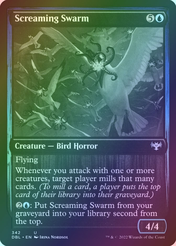 Screaming Swarm (DBL) (342) / Foil