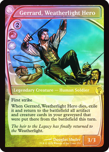 Gerrard, Weatherlight Hero (MB2) (251) / Foil