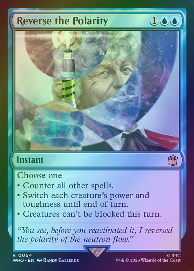 Reverse the Polarity (WHO) (54) / Foil