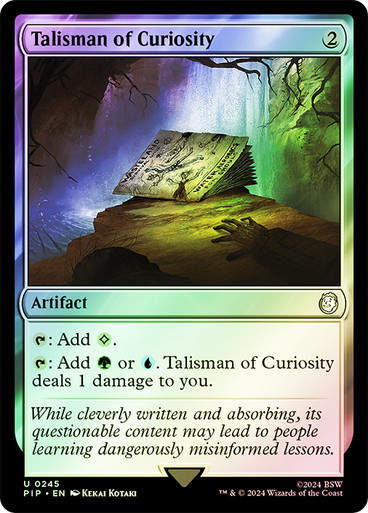 Talisman of Curiosity (pip) (245) / Foil