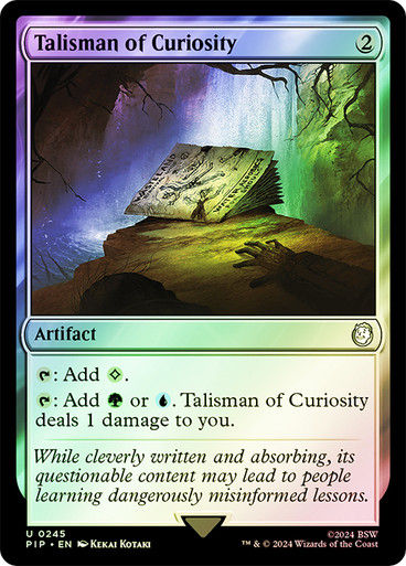 Talisman of Curiosity (pip) (245) / Foil